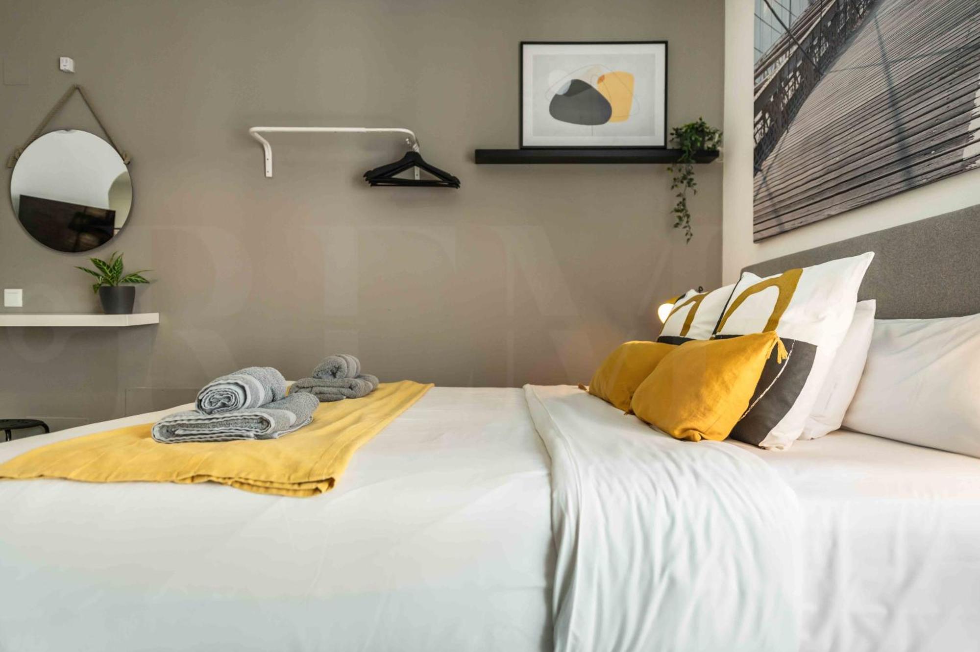 Modern Studio With Private Rooftop Terrace By Rems Màlaga Exteriér fotografie