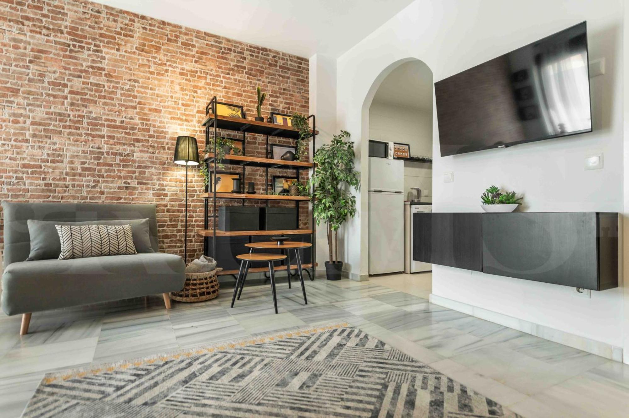 Modern Studio With Private Rooftop Terrace By Rems Màlaga Exteriér fotografie